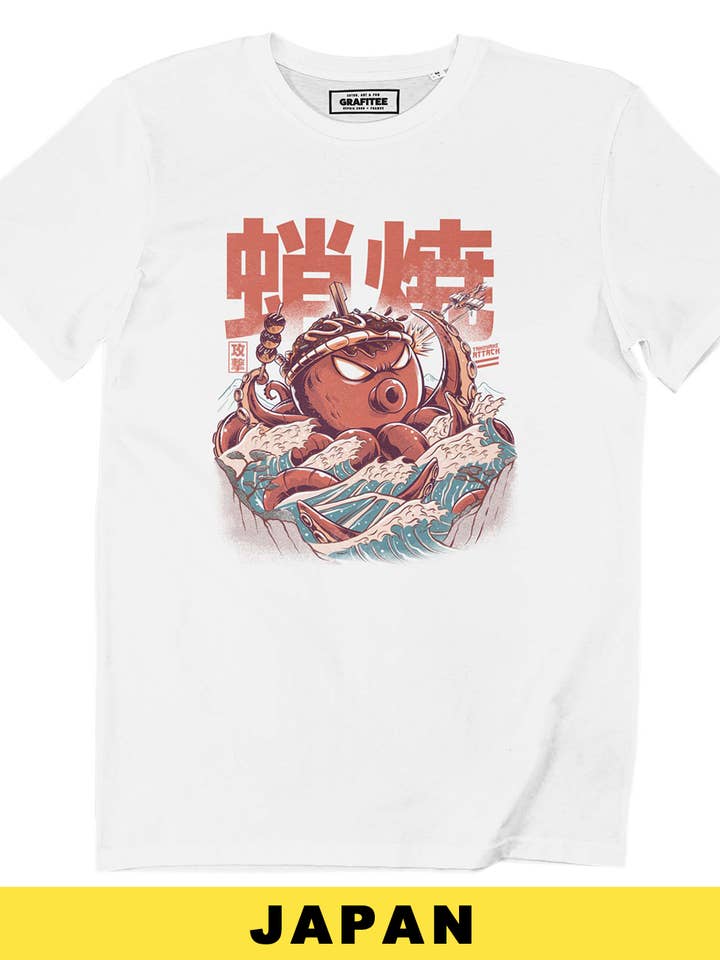 Takyaky T-shirt - Japanese street t-shirt for wholesale by Grafitee
