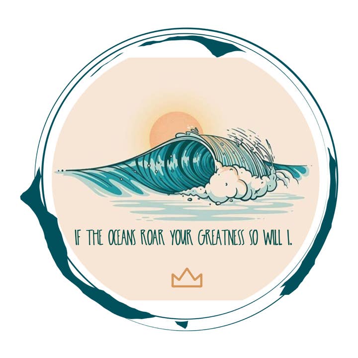 Autocolante Rugido dos Oceanos por atacado de PNW Departure