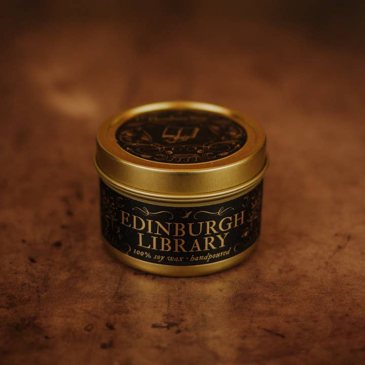 Phantom Row - Wholesale Jar/Filled Candle - Edinburgh Library | Soy Wax Jar Candle