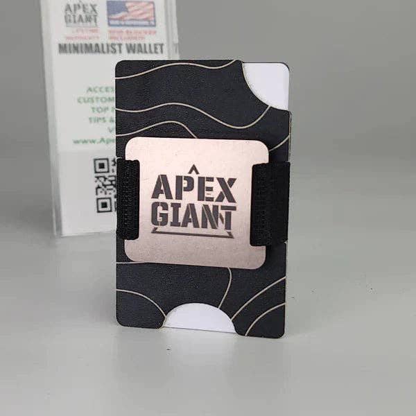 Portefeuille - Contour sur Tan Désert - APEX GIANT pour la vente par Hilltop Packs LLC