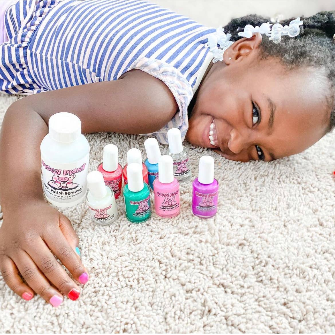 Piggy Paint - Vente Dissolvants - Dissolvant à ongles non toxique pour enfants California Vernis à ongles4