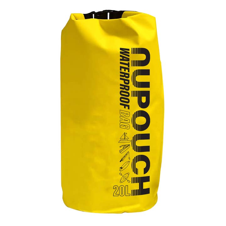 Nupouch / Nufoot – Großhandel Strandtaschen – BESTSELLER - Wasserdichte Tasche gelb für Strand, Pool, Reisen und Kreuzfahrten