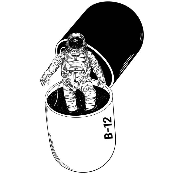 Adesivo B-12 per la vendita all'ingrosso da parte di Myii Creative