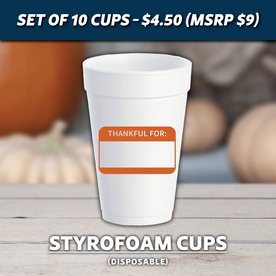 Fall To Go Coffee Cups 8ct 8oz | Thanksgiving Party Friendsgiving Cups Fall  Coffee Bar Turkey Coffee Cups Thanksgiving To Go Cups Coffee Bar