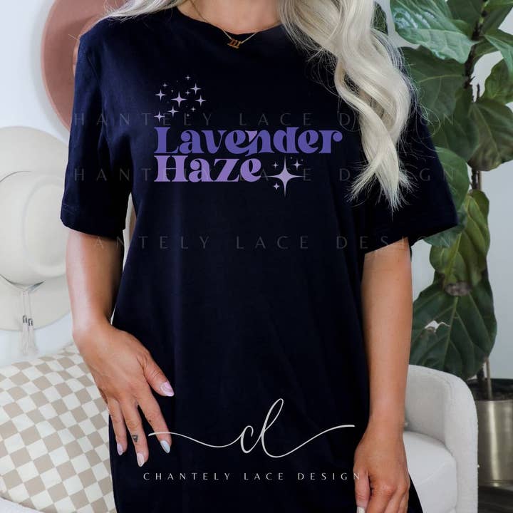 Taylor Swift Lavender Haze Comfort Colors Graphic Tee for wholesale by Chantely Lace