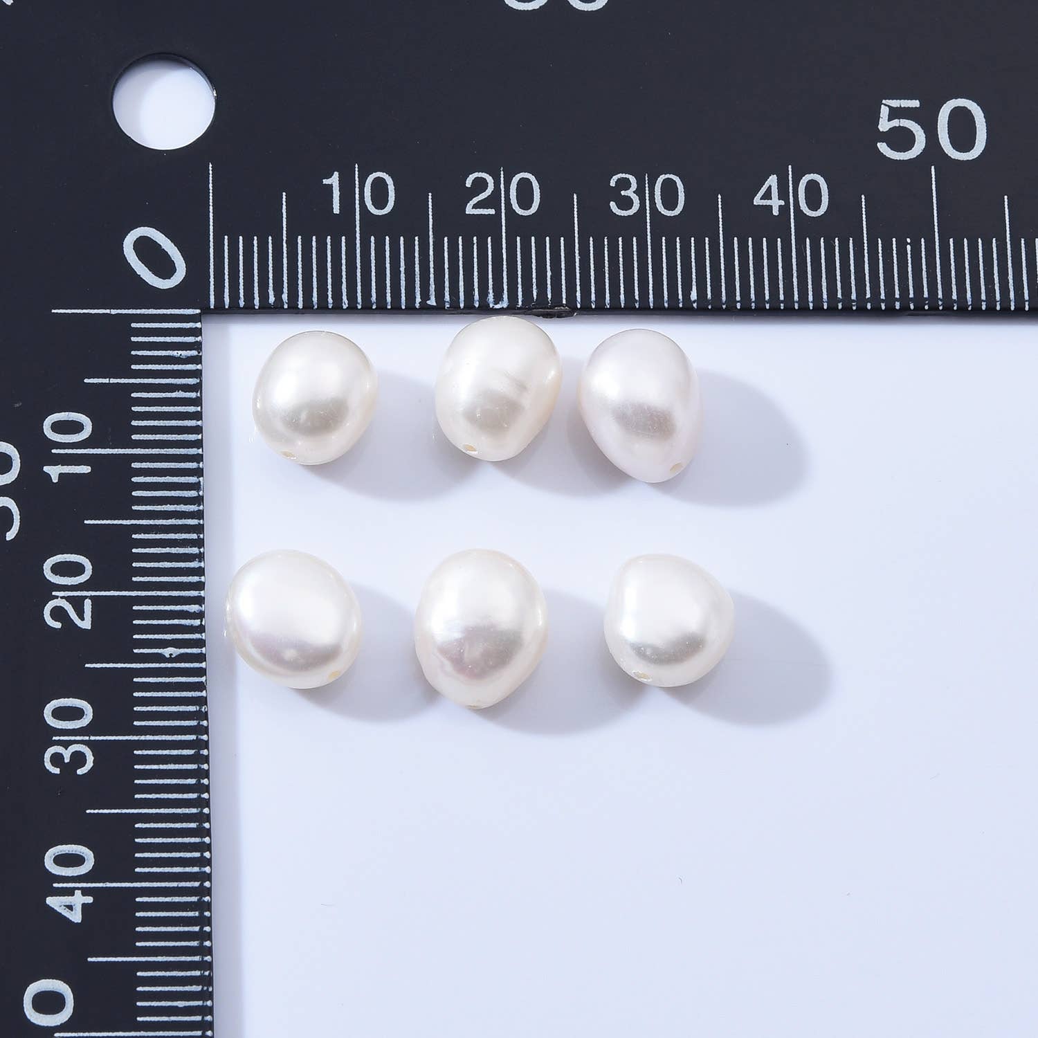 findings4uGem – wholesale Pärlband/Pärlhalsband – Naturliga potatisformade barockpärlor, FWP02011