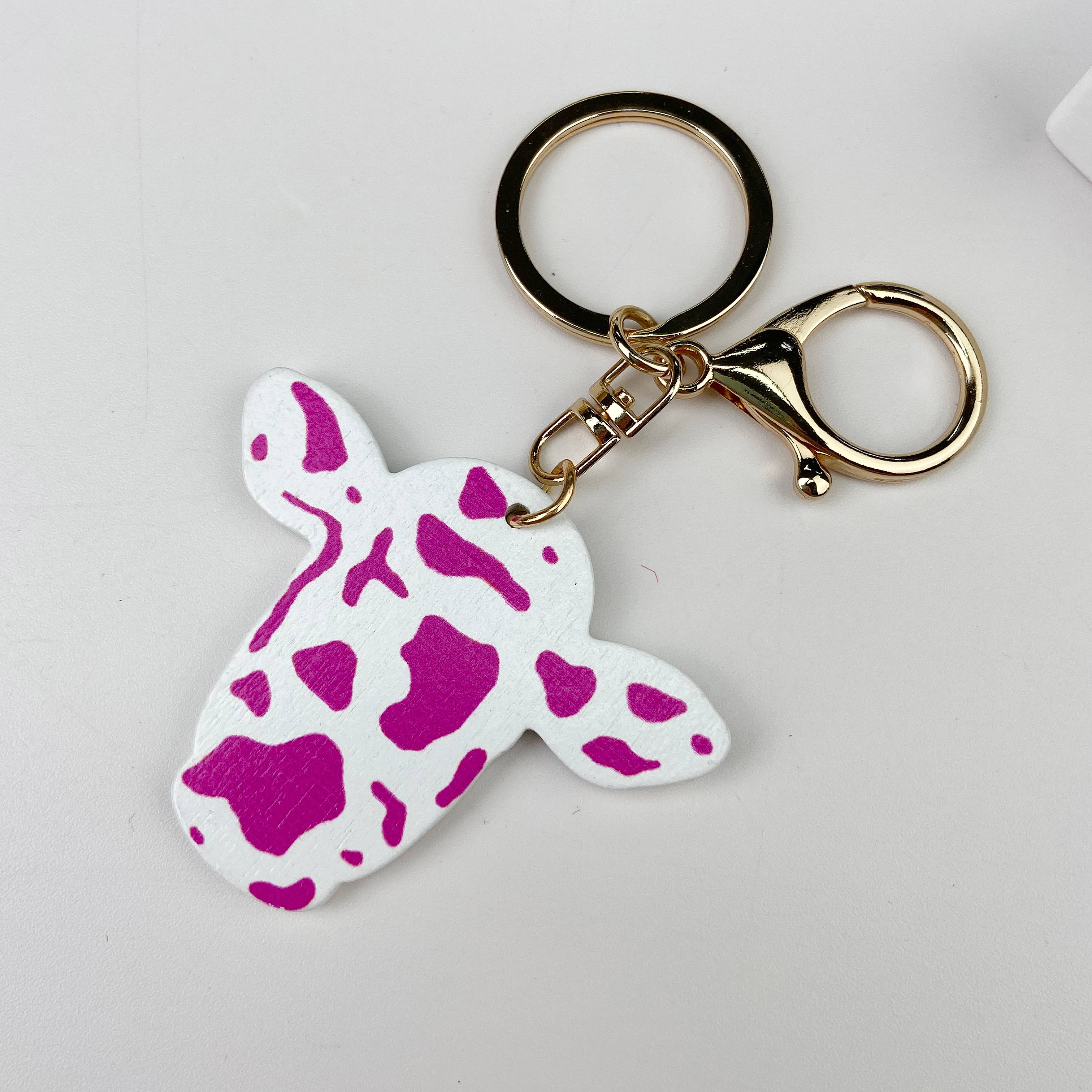 SoapElenGlen - Wholesale Keychain - Women's - Wooden bull head pendant keychain4