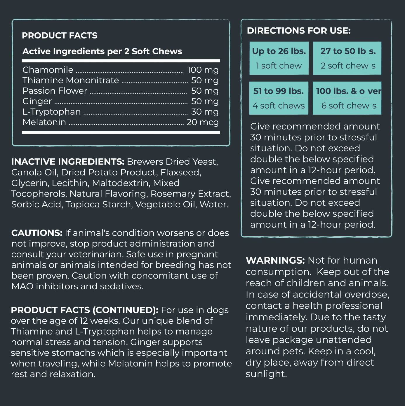 Mighty Paw - Vente Friandises – chien - Friandises Apaisantes pour Chiens5