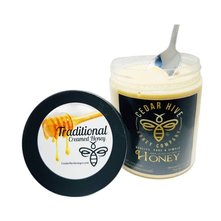 Traditional Creamed Honey for wholesale by CEDAR HIVE HONEY COMPANY INC