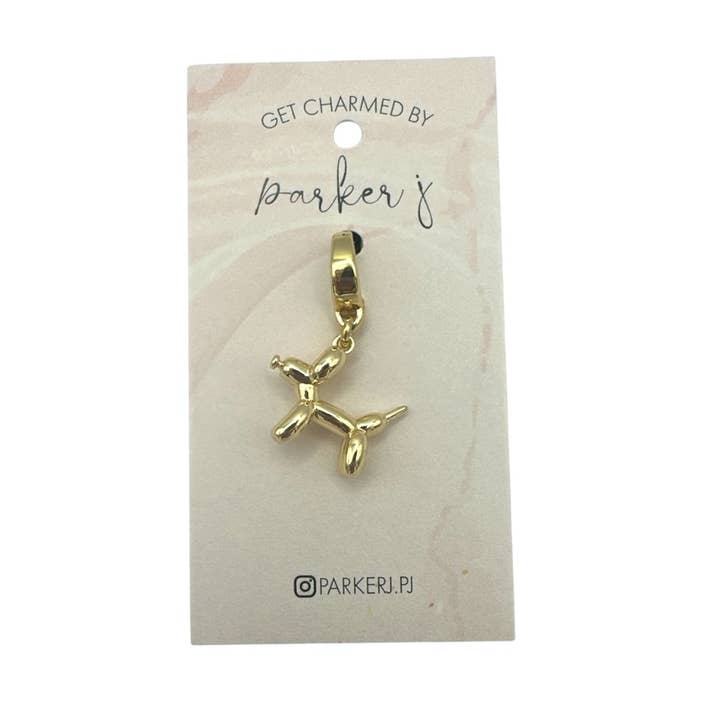 Ballonhund Charm for engroshandel hos Parker J Jewelry & Charm Bar