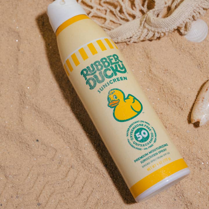 Rubber Ducky - Vendita all'ingrosso Creme solari - Spray solare SPF 50, marca Rubber Ducky, 6 oz, trasparente2