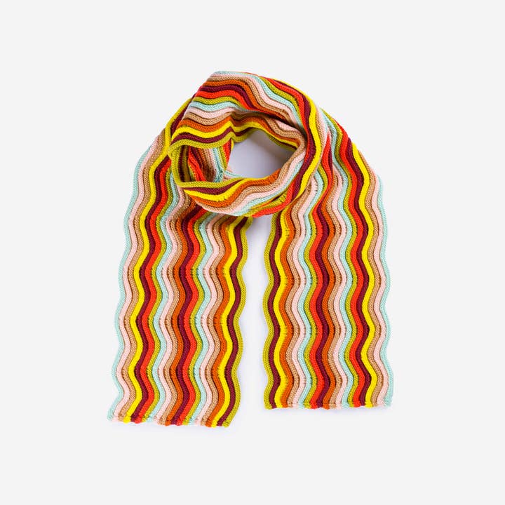 VERLOOP | knits - Wholesale Scarf - Women's - Circus Squiggle Scarf