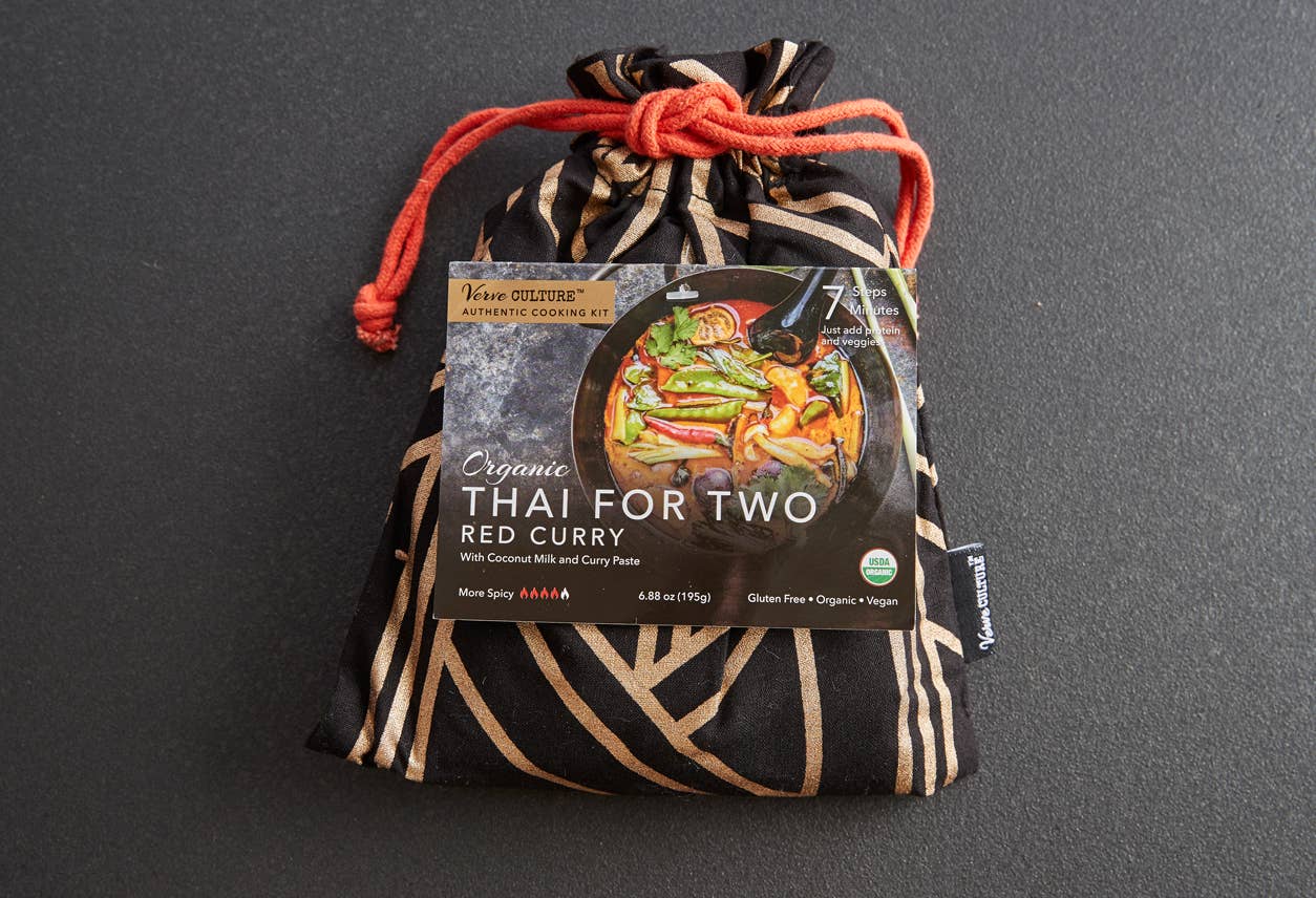Verve Culture – wholesale DIY food kit – Thai for Two Cooking Kit - Organic Red Curry4