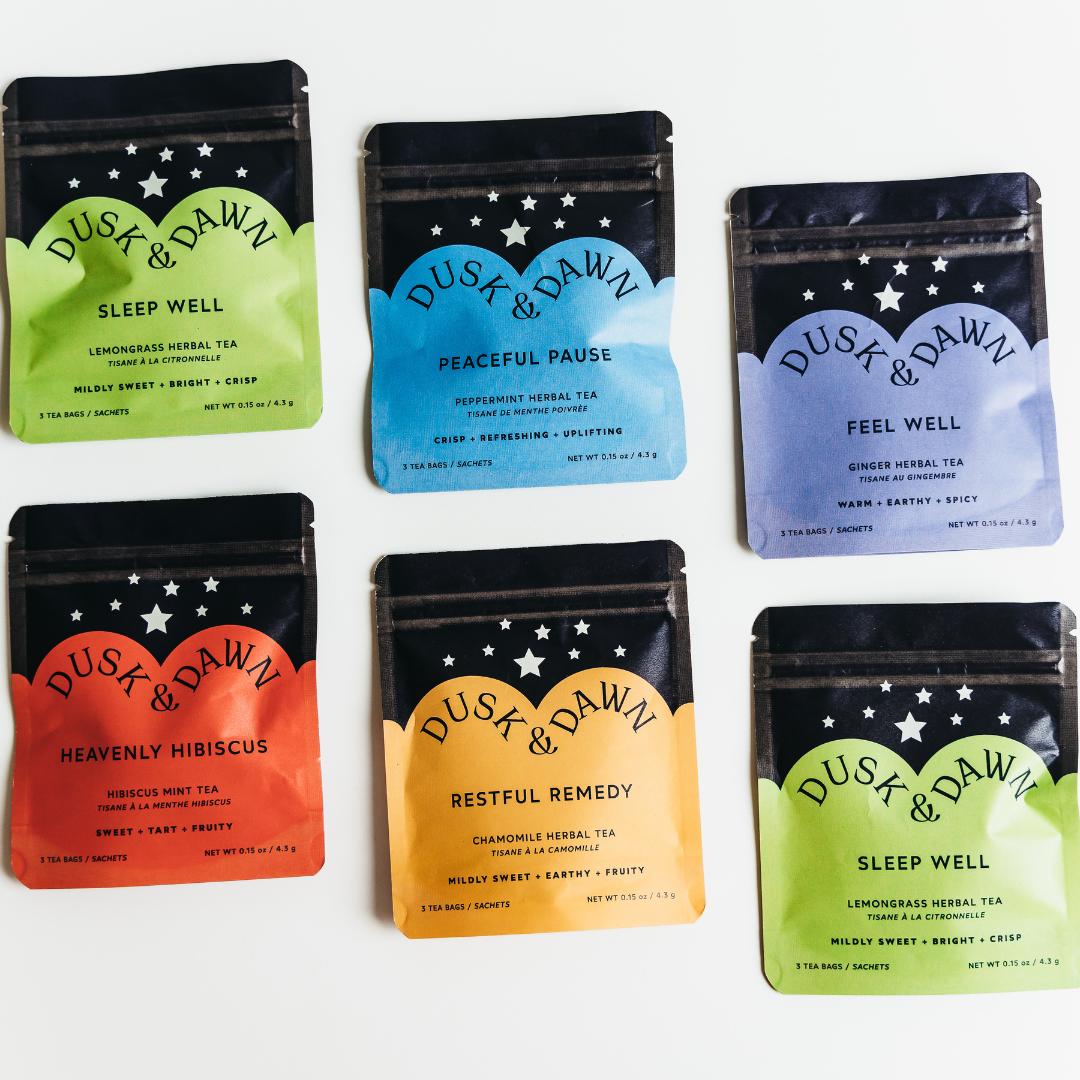 Giften Market - Wholesale Tea Bags - Peaceful Pause Peppermint Tea in Biodegradable Pouch2