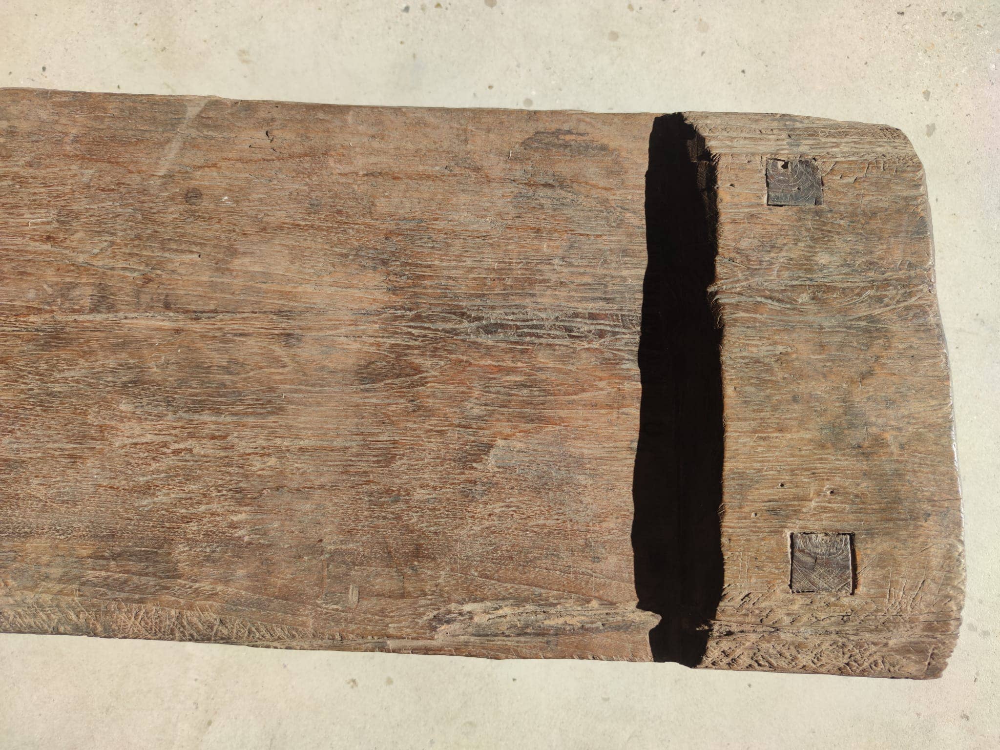 Office Objets - Wholesale Bench - Very large antique teak bench H:50cm L:2m0620