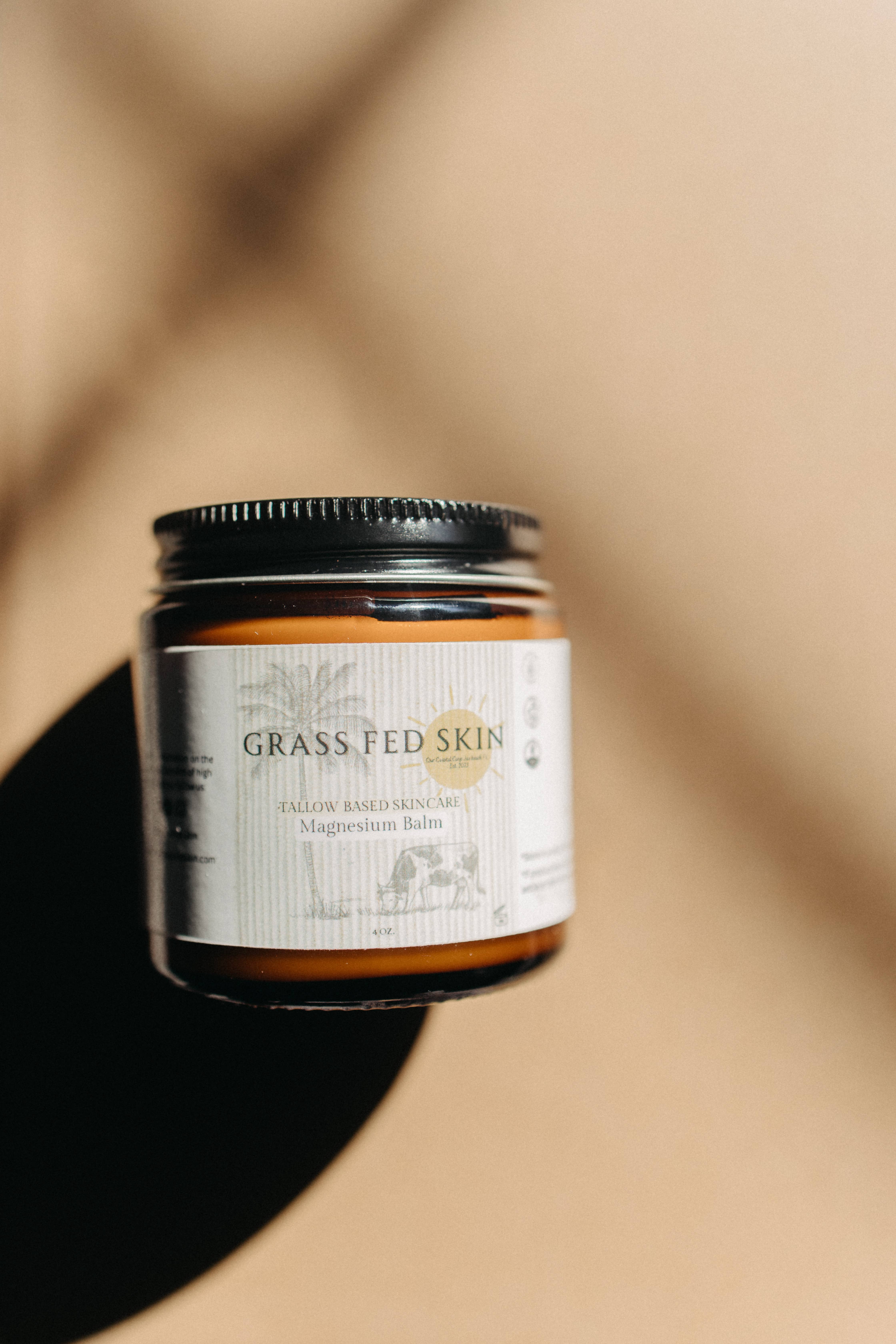 Grass Fed Skin - Wholesale Healing Salve/Balm/Cream - Tallow Magnesium Balm3