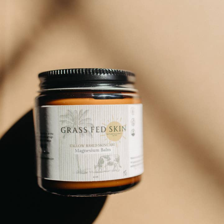 Grass Fed Skin - Wholesale Healing Salve/Balm/Cream - Tallow Magnesium Balm3