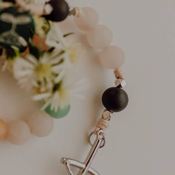 Abundantly Yours - Wholesale Prayer Beads Necklace - Vine Grower Rosary | Catholic Rosary2