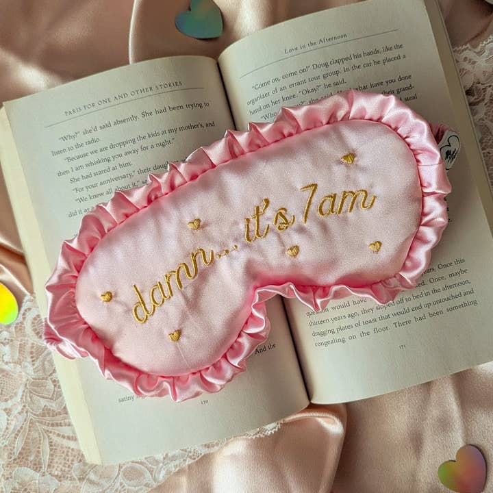 7am sleep mask for wholesale by allymakesmagic