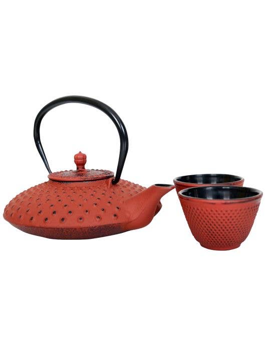 Khla - L'épicerie du Mékong - Wholesale Tea Pot - Red cast iron teapot4