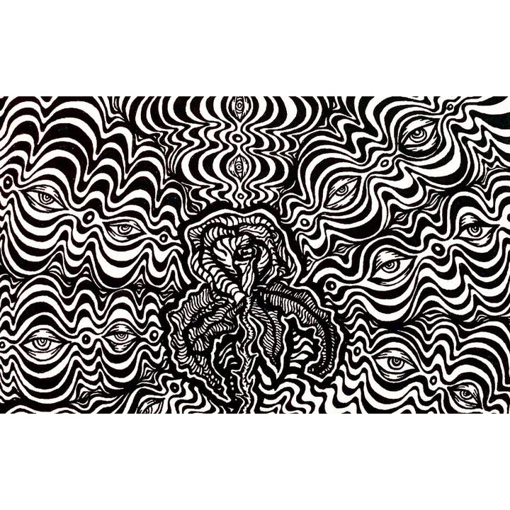 Between Worlds Print for wholesale by All Seeing Studios