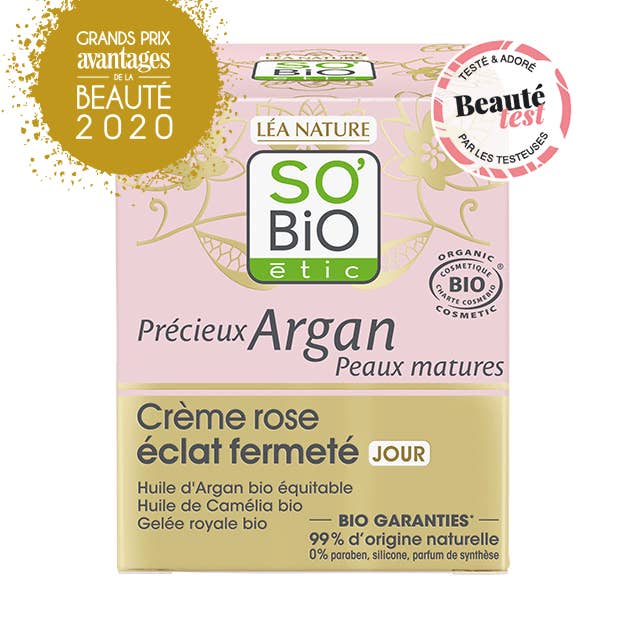 Précieux Argan- Peaux Matures -Firming radiance day cream for wholesale by SO'BiO étic