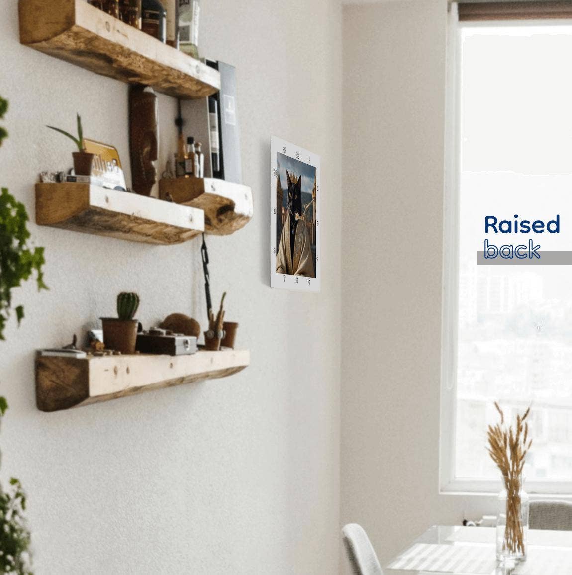 3dRose - Wholesale Wall Clock - 3dRose, A black cat dressed as a king or queen, Wall Clock4