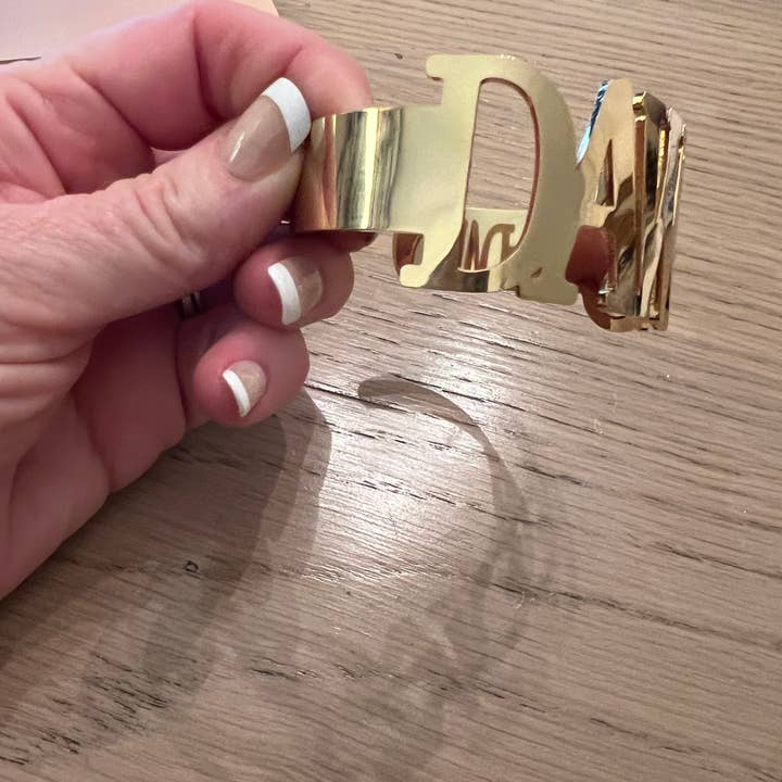 Steele Sloan Designs - Wholesale Bangle Bracelet - DAWGS Bangle Bracelets Tarnish Resistant All Caps -Go Dawgs4