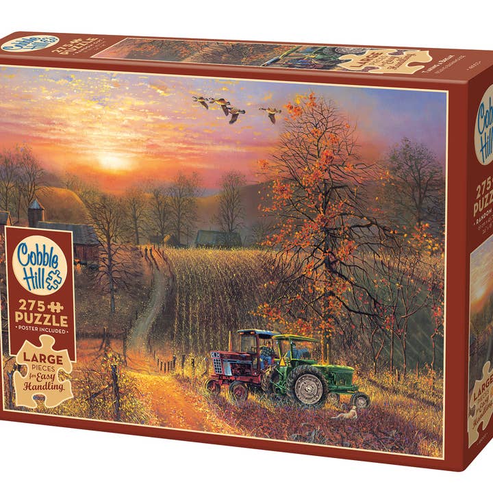 Taking a Break 275pc puzzle for wholesale by Outset Games and Cobble Hill Puzzles