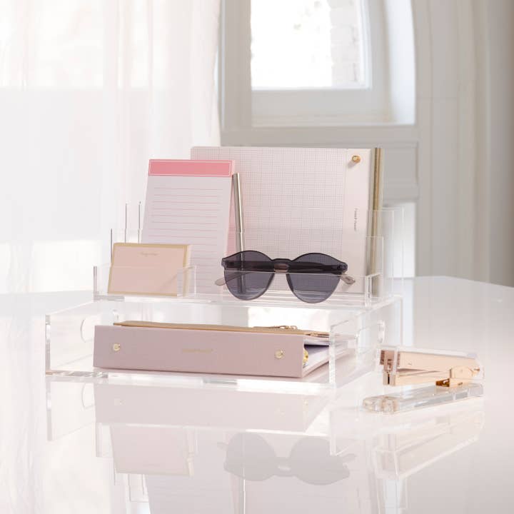 russell+hazel - Wholesale Desk Organizer - Acrylic Inbox