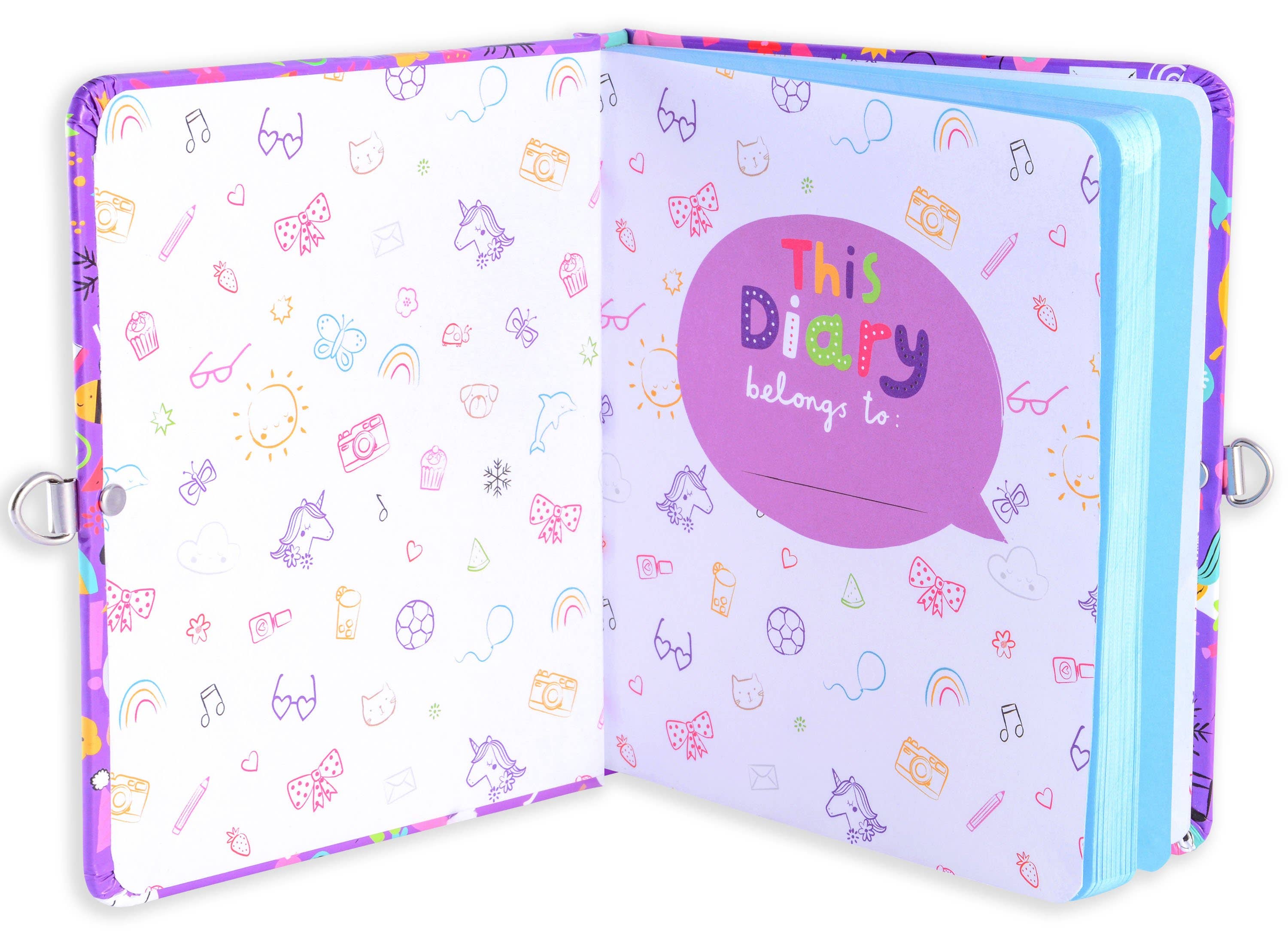 Mollybee Kids - Wholesale Journal/Diary - Kids - My Favorite Things Girls Lock and Key Diary2