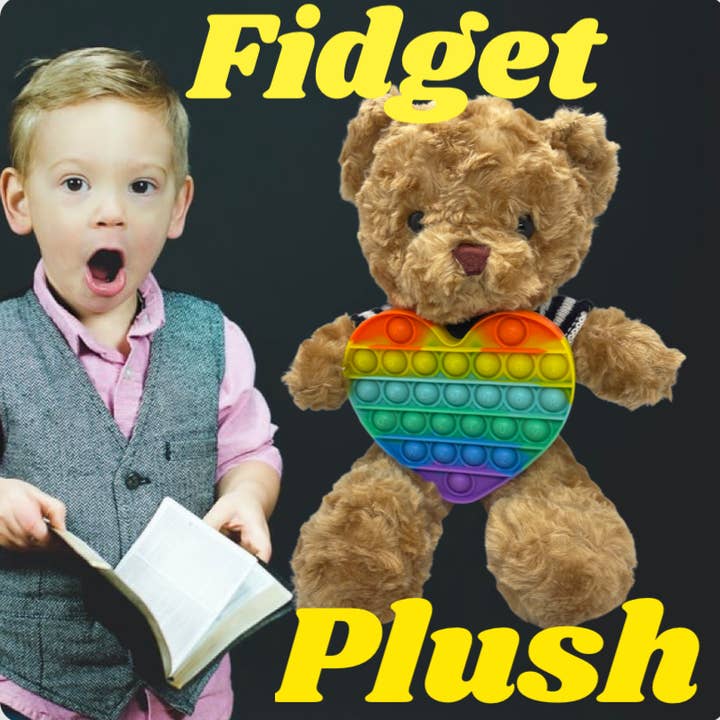 Fidget Plush Bear Sensory Bear Fidget toy Easter Teddy bear and other Purchase wholesale easter teddy. Free returns & net 60 terms on Faire trending on Faire.