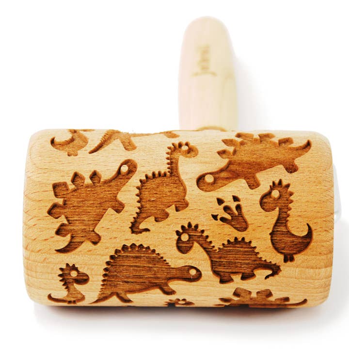 Dinosaurs Mini Rolling Pin for wholesale by Folkroll