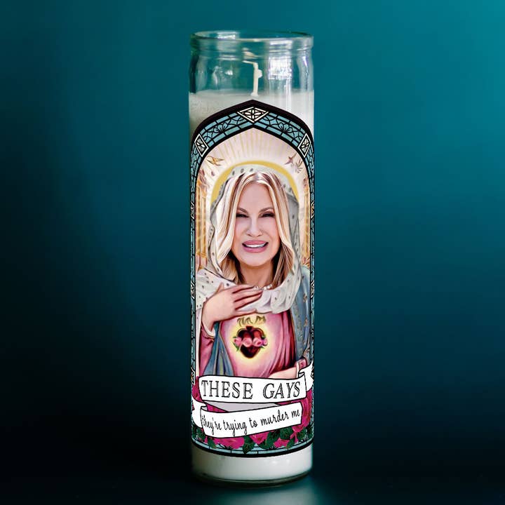 Our Lady of the White Lotus - Jennifer Coolidge for wholesale by The Eternal Flame