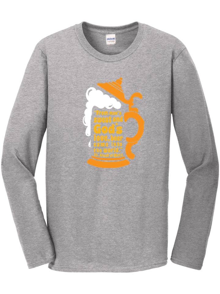 Sock Religious - Wholesale Screen Printed T-Shirt - Unisex - Beer Stein Long Sleeve1