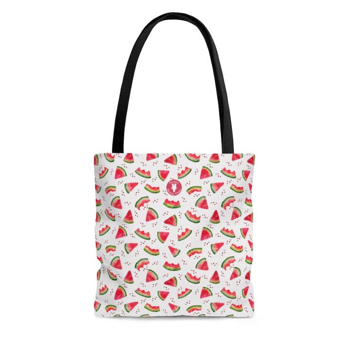 Sac fourre-tout basique Taste of Summer pour la vente par Creative Bunny Prints
