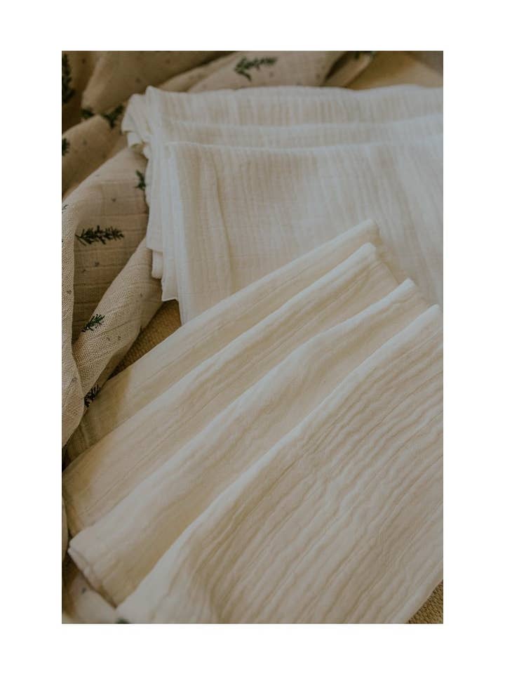 Puppi - Wholesale Nappy (cloth) – Baby - Luxurious Muslin Flat Diapers By Puppi- 70X70Cm3