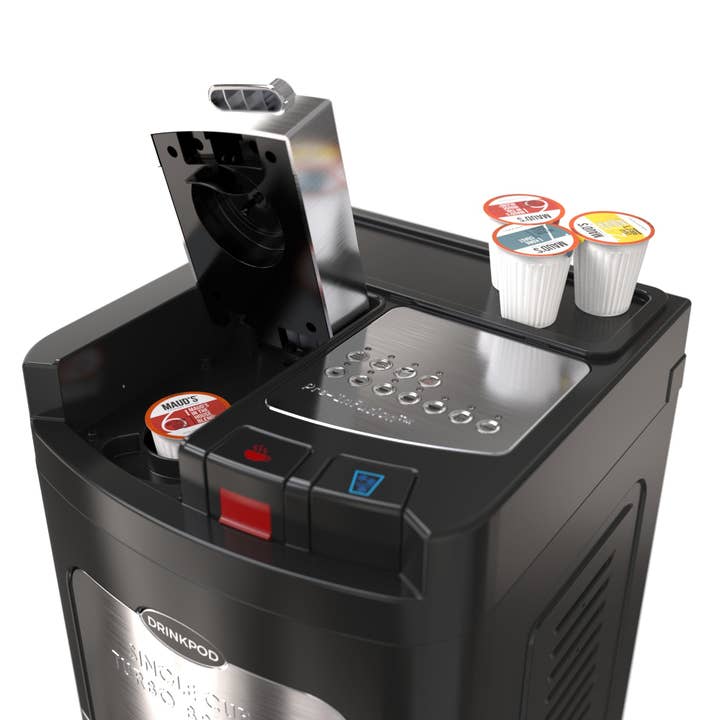 DRINKPOD LLC - Wholesale Coffee Machine - Drinkpod 3000 Elite Series - Coffee Plus Water Purification Cooler