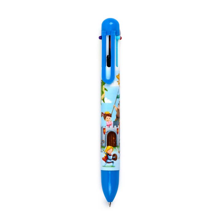 Puckator Ltd – wholesale Pen – Knights & Dragons Multi Colour Pen (6 Colours)3