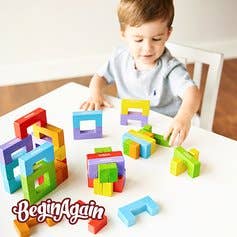 BeginAgain - Wholesale Blocks - Kids Baby - U Build It Deluxe - 48 piece set2