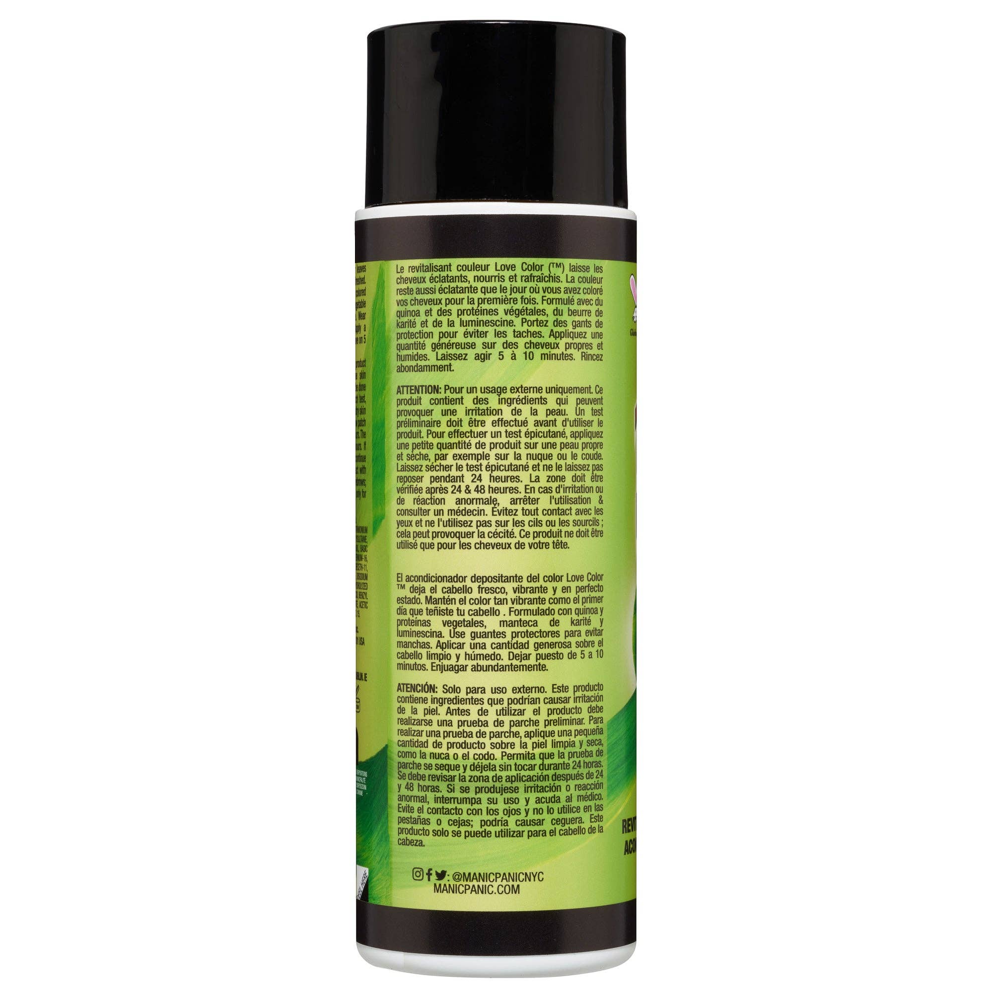Manic Panic - Wholesale Hair Dye - Love Color™ Green Venus™ Color Depositing Conditioner1