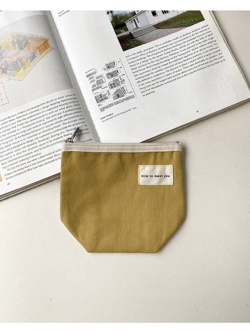 Funkyrel® Atzbranding Limited - Wholesale Coin Purse - Women's - Cosbai - Minimalist Small Canvas Cardholder Pouch & Coin Purse7