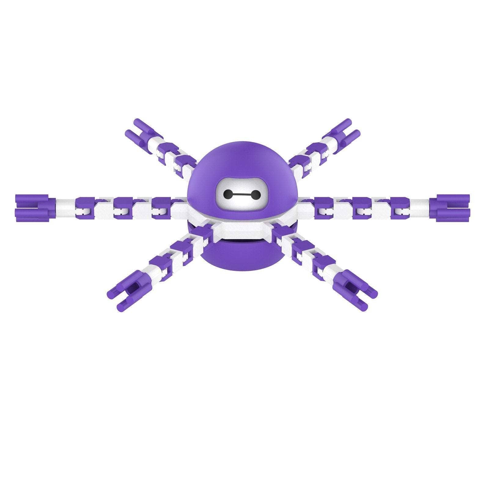 KiddieKickz - Wholesale Classic toy – Kids - Fingertip Mechanical Gyro Decompression Deformation Mecha Octopus0