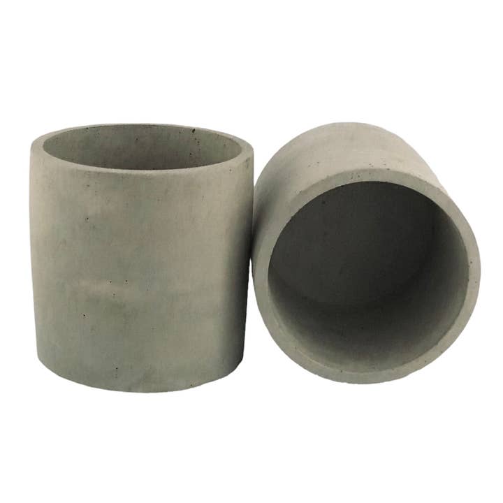 Luxdecor6 – wholesale Candle holder – 30cl Handmade Empty Candle Jars Grey 10.5 oz Vessels UK1