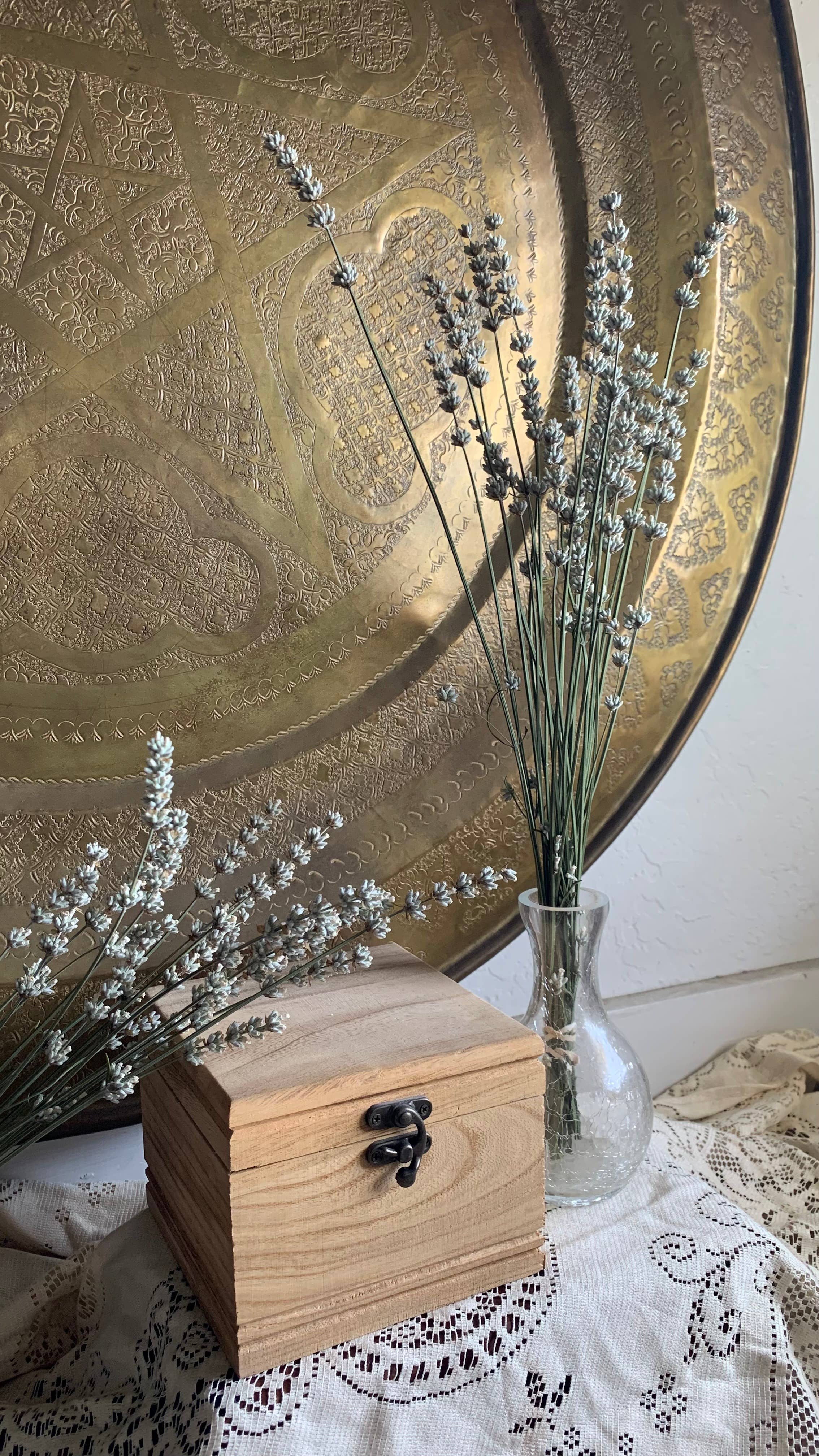 Twig and Snip - Wholesale Dried/Pressed Flowers - Dried White Lavender - Healing Flowers2