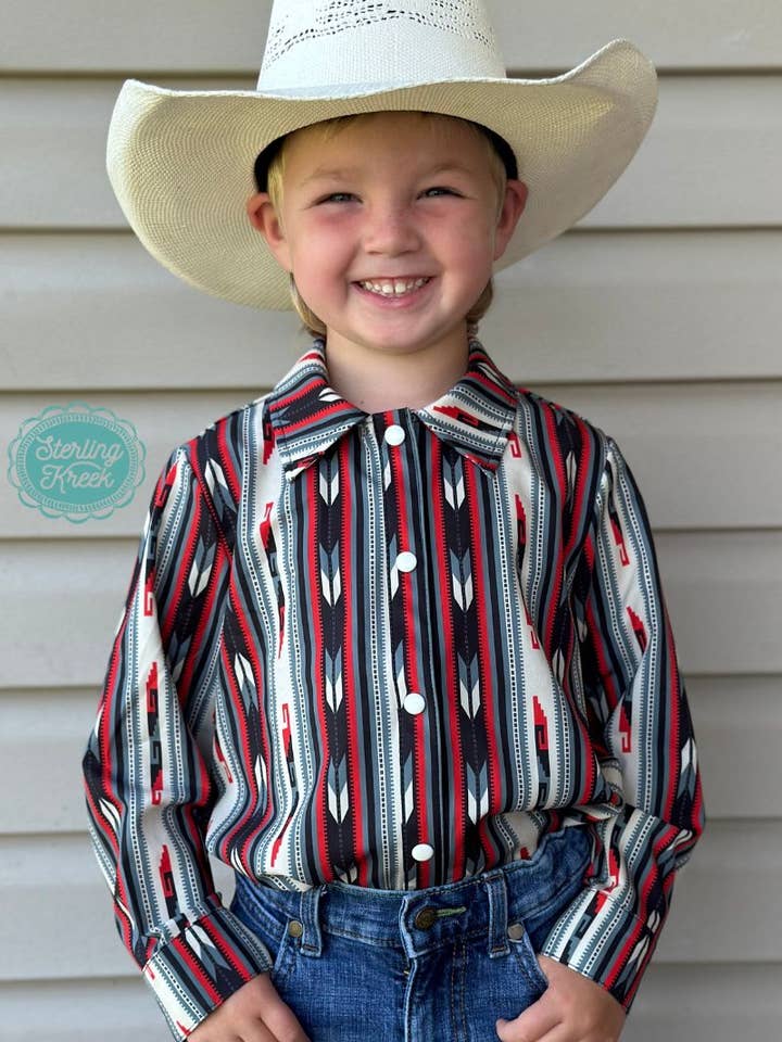 Sterling Kreek - Wholesale Button Down Shirt - Kids - WESTERN ROOTS KIDS