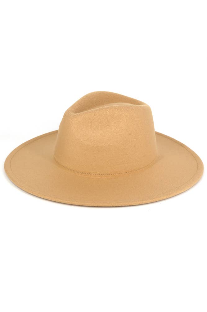 Hana - Wholesale Fedora - Women's - Solid Plain Panama Hat9