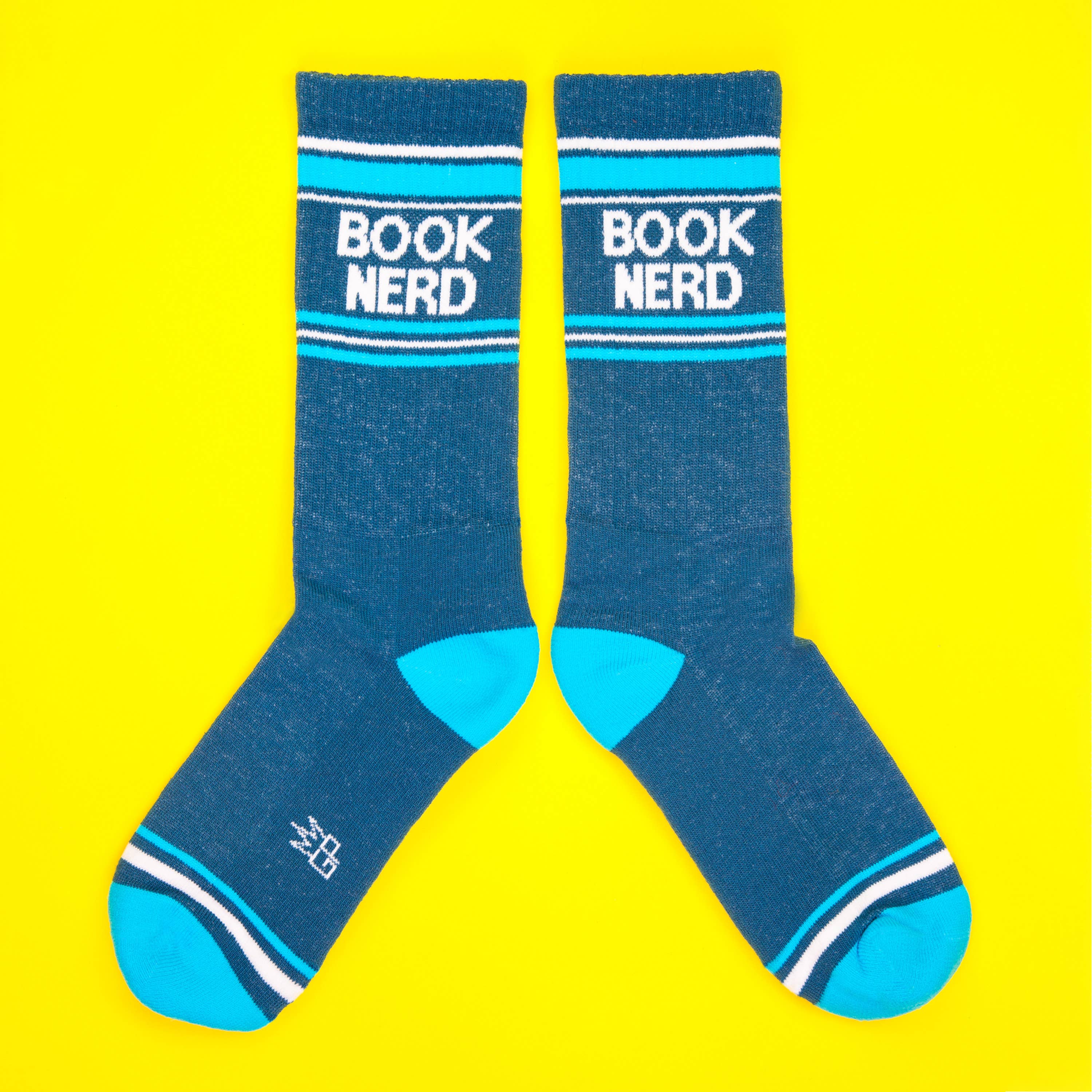 Gumball Poodle - Wholesale Socks - Unisex - Book Nerd Gym Crew Socks4