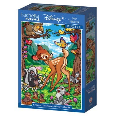 500 brikker puslespil Hachette - Disney-klassikere: Bambi for engroshandel hos Pieces & Peace