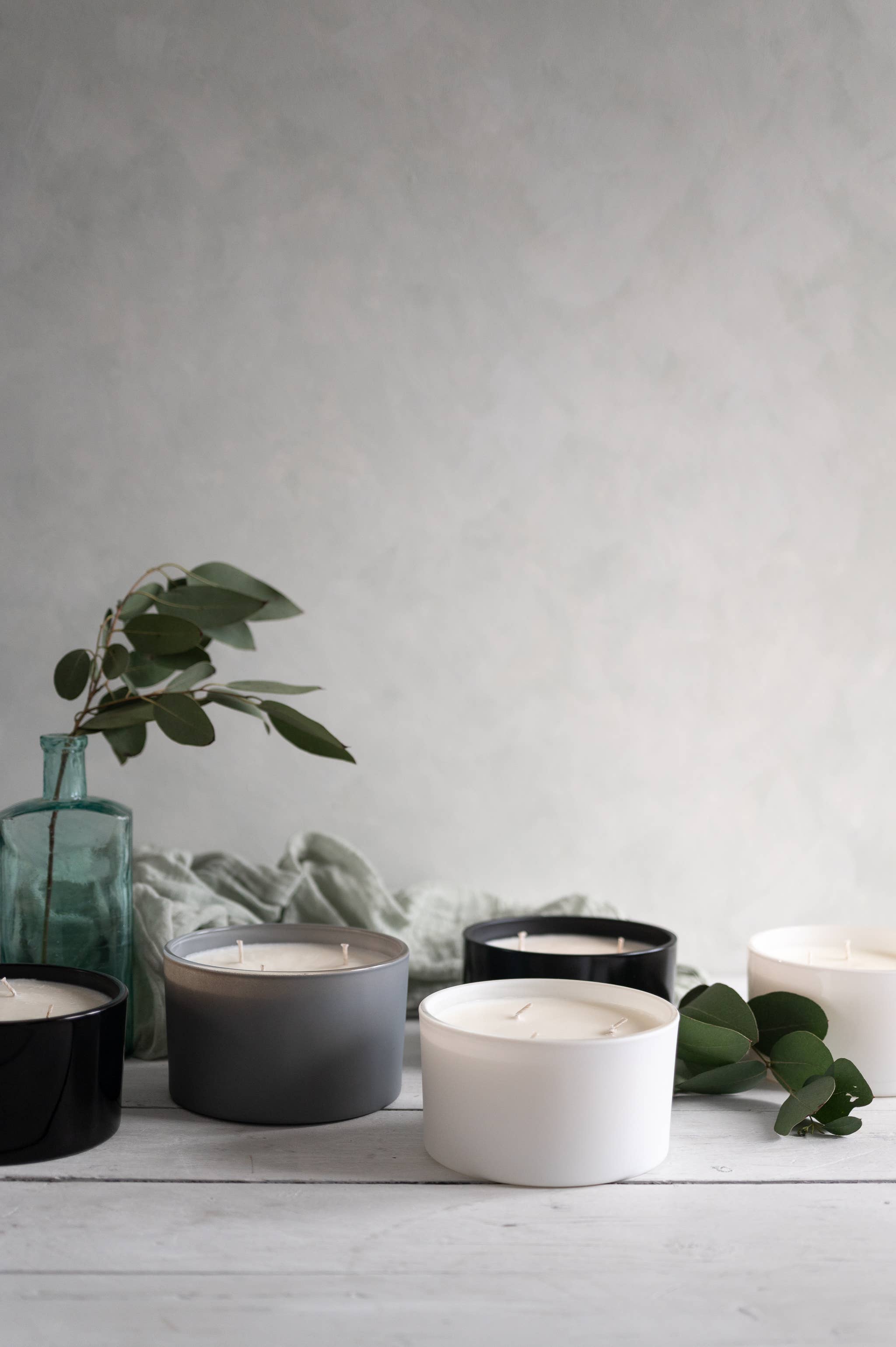 Soy Wax Village – wholesale Jar/filled candle – White Label Candle - Gloss Black2